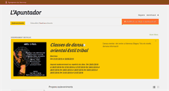 Desktop Screenshot of lapuntador.cat